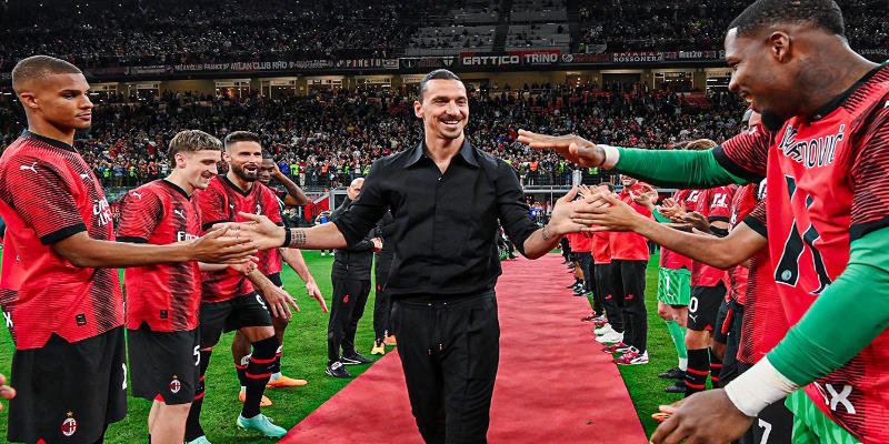 Zlatan Ibrahimovic giải nghệ ở tuổi 41 tại câu lạc bộ AC Milan